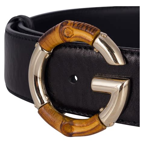 gucci riem middel|Belt with bamboo buckle .